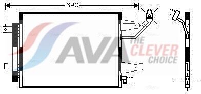 Ava Clever Choice Kondensator, Klimaanlage Mta5177d Für Smart