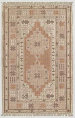 Momeni Bristol Hand Woven Wool and Cotton Medallion Area Rug