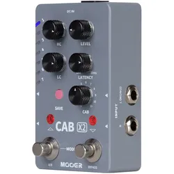 Mooer Cab X2 Stereo Cabinet Simulator - Speaker-Simulation