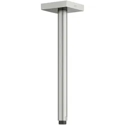 KEUCO Brausearm, Deckenanschluss, eckig, Ausladung 300 mm, 53089060302, Farbe: Edelstahl-finish