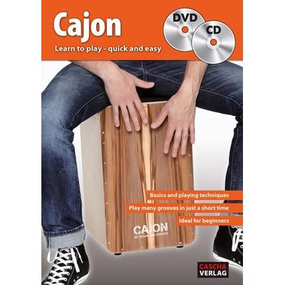 Cajon: Learn to play - quick and easy + CD + DVD, von Cascha, Hage Musikverlag, 978-3-86626-340-6