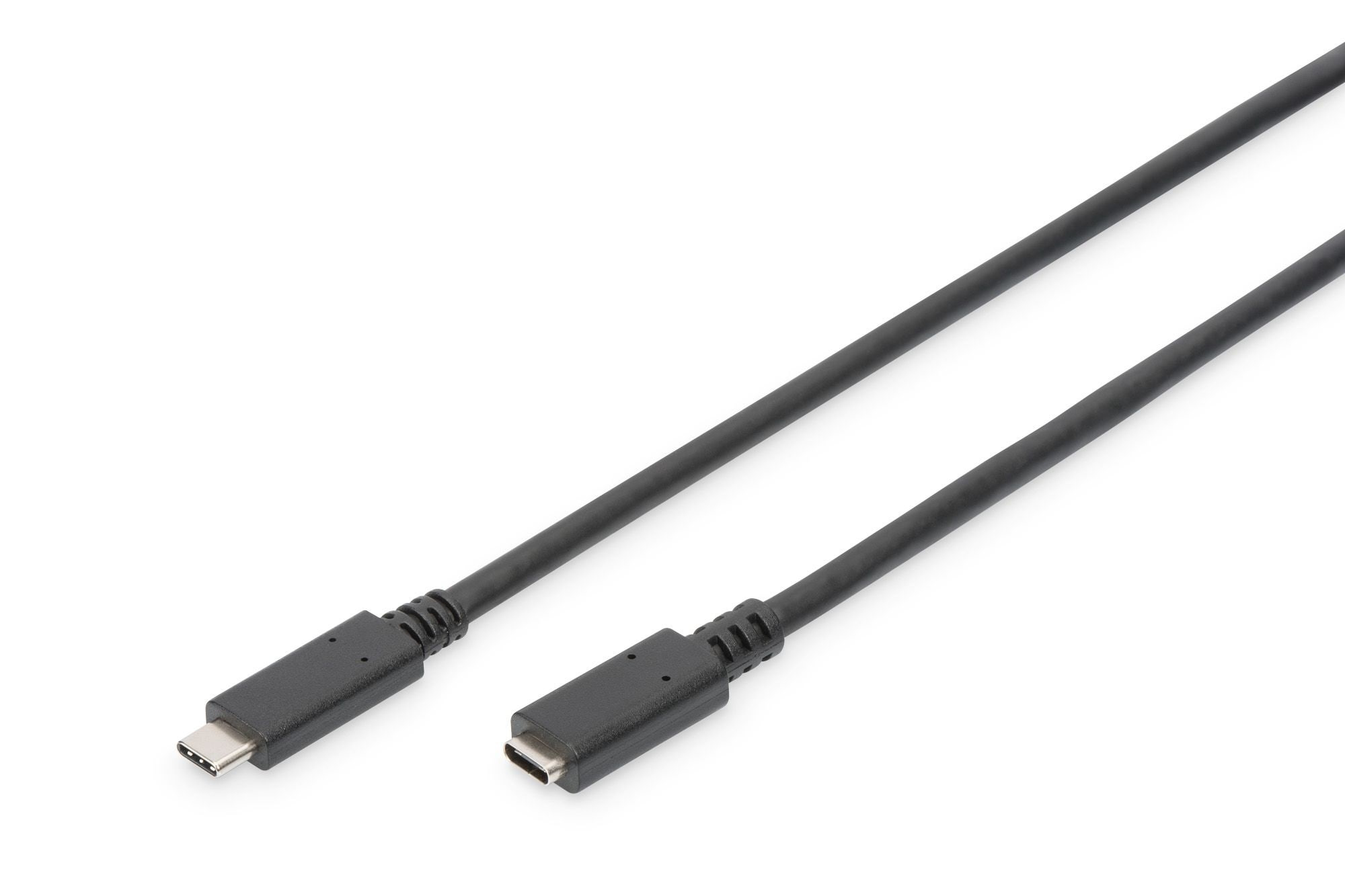 DIGITUS USB Type-C Verlängerungskabel, Typ C St/Bu, 2,0m AK-300210-020-S
