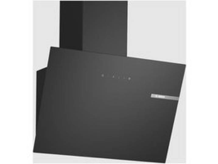 Bosch Hotte décorative inclinée 60cm 550m3/h noir - DWK65DK60