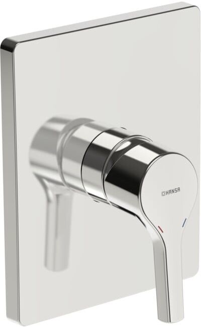 Hansa HANSAPALENO Ensemble de montage encastré Mitigeur douche, sans inverseur, chrome (80519001)