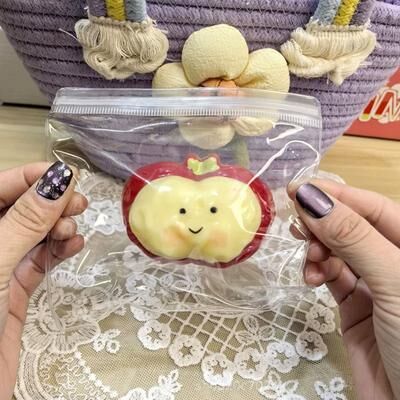 JoyToys Strawberry Squishy Stress Relief Toy Slow Rising Sensory Fidget For Kids & Adults 2