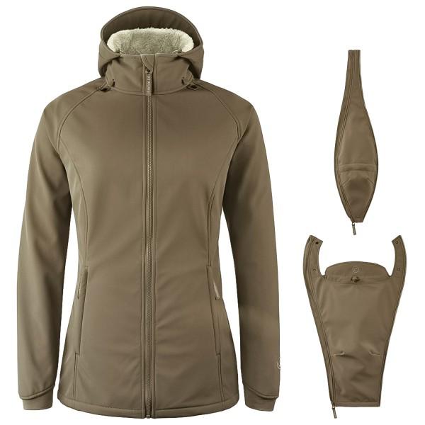 Mamalila - Women's Winter-Softshelljacke Allrounder - Softshelljacke Gr XL braun