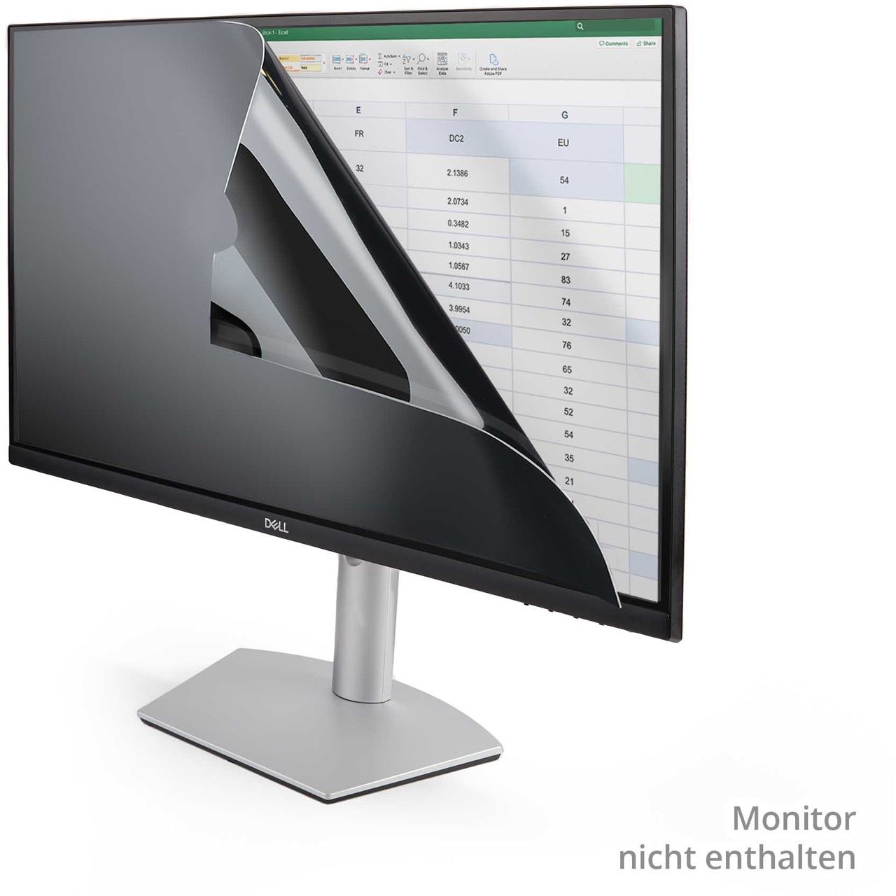 Startech 24" Monitor Blickschutzfolie (Universal, Matt oder Glänzend, 30 Blaulichtreduzierung)