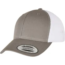 Flexfit YP Classic Recycled Retro Trucker Cap 2-Tone, grey/white
