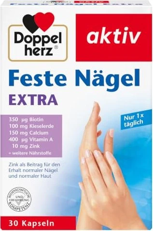 Doppelherz Feste Nägel Extra Kapseln 30 St