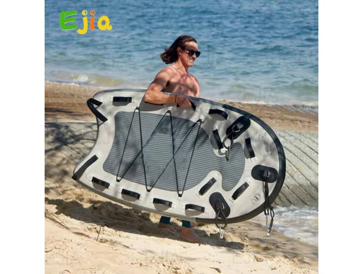 Planche de sauvetage gonflable, tapis de surf flottant, planche de traîneau pour Jet Ski, pour sauvetage aquatique/glace/surf, Stock