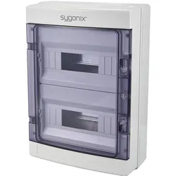 Sygonix, Verteilerschrank, SY-6696060 Kleinverteiler Oberflächenmontage Anzahl Teilungen = 24 Anza