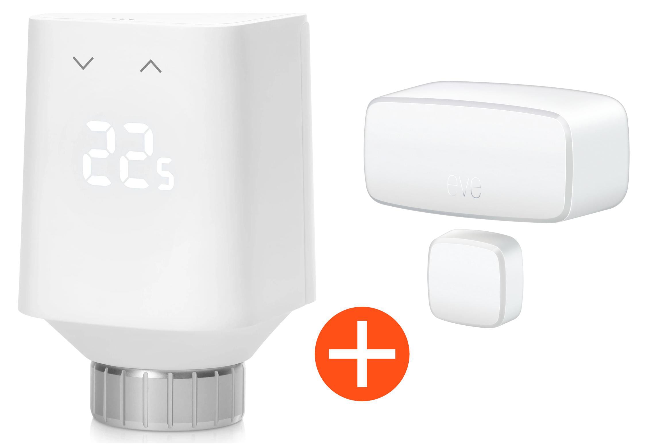 Eve Thermo 5th Gen Matter + Eve Door & Windows Smarter Kontaktsensor