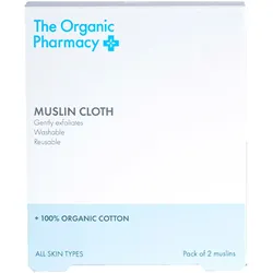 2 Stück The Organic Pharmacy Muslin Cloth