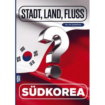 Stadt, Land, Fluss, Südkorea, Taschenbuch von Grübelgold Rätselhefte, Grübelgold, 978-3-693-19289-4