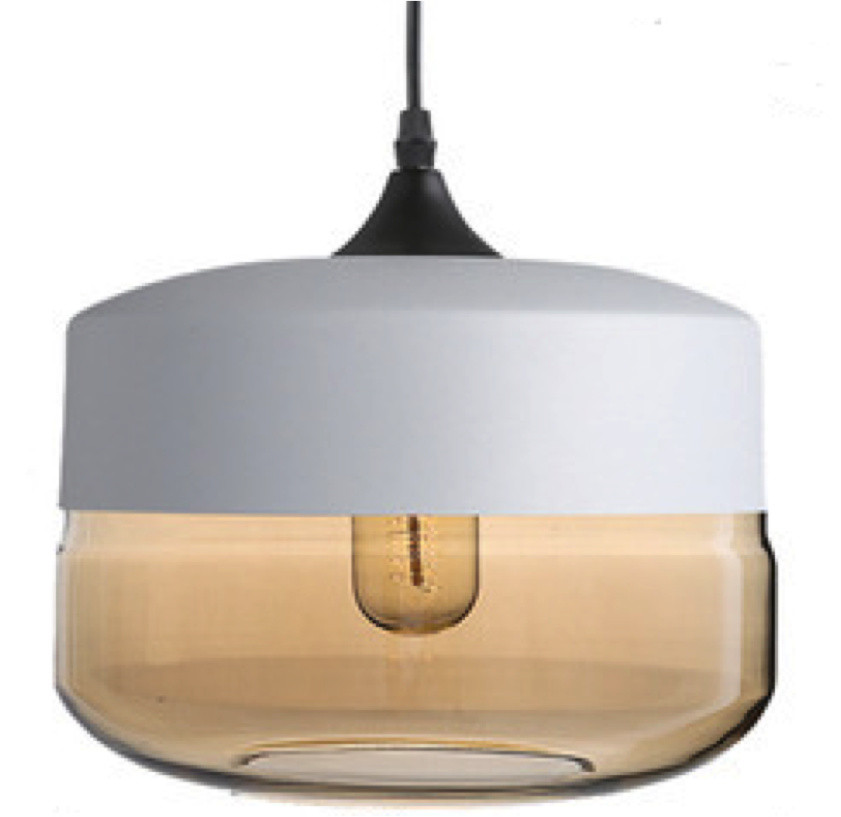 Iluminar Orebro 3 White moderne hanglamp, wit