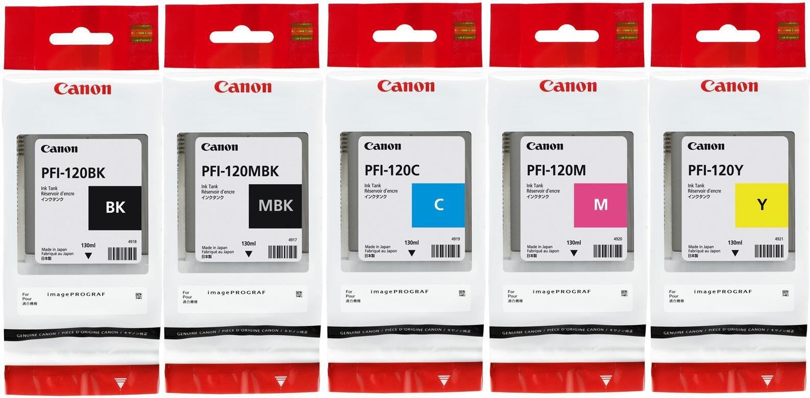 Canon Original PFI-120 Druckerpatronen - Multipack - Original
