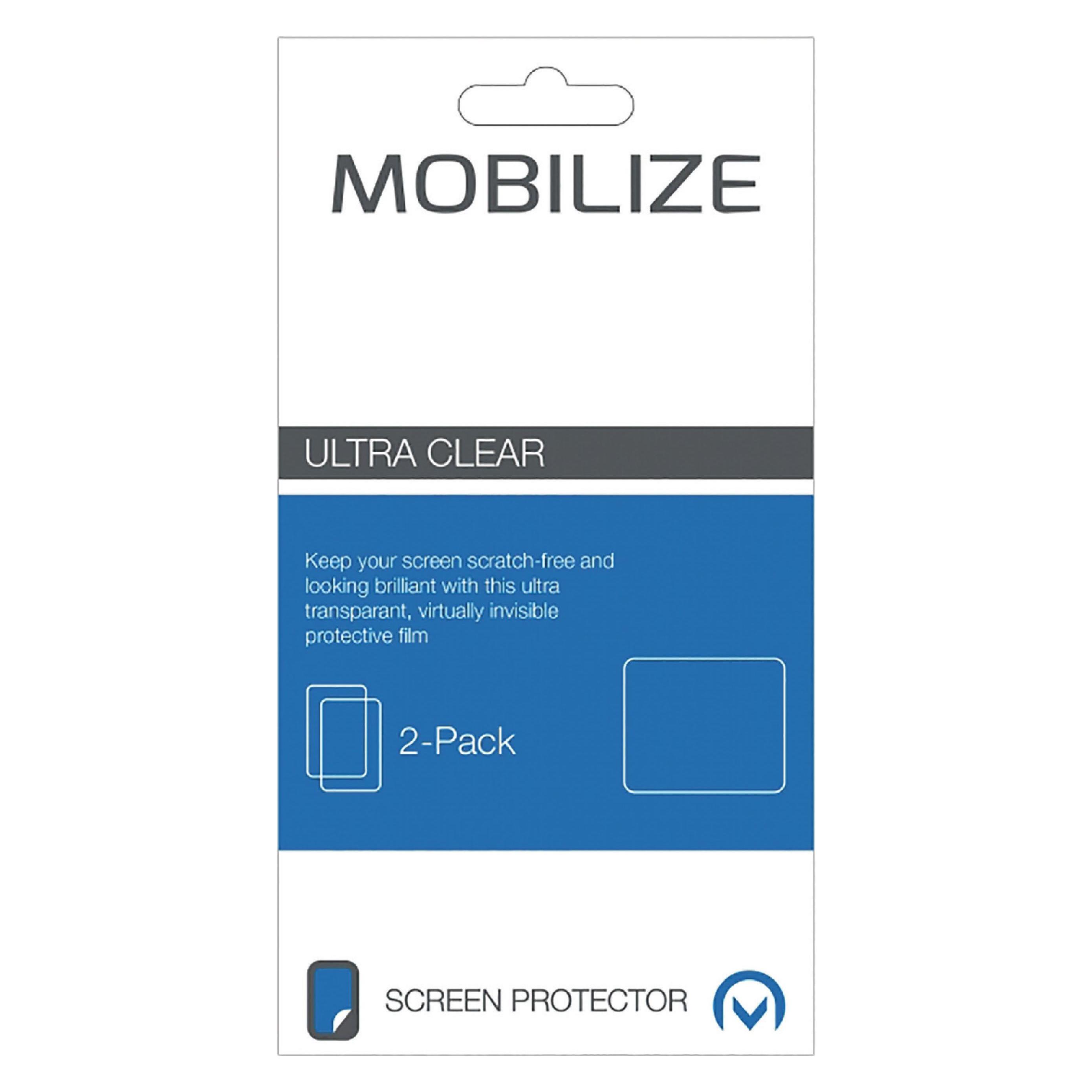 Mobilize Klarer 2er-Pack PET (2 Stk., Apple iPhone 11 Pro Max, Apple iPhone XS Max) (MOB-SPC-IPHXSMAX)