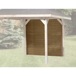 Weka 28mm Wandelement geschlossen für Gartenoase 651 A Gr. 2