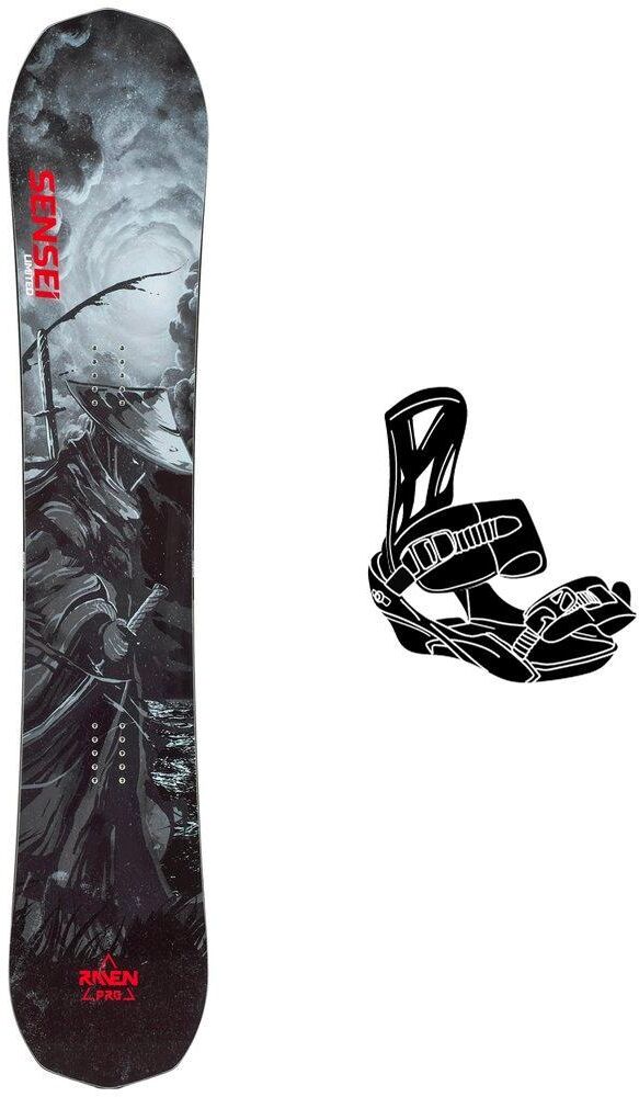 Raven  - Pack Planche Snowboard Sensei Limited - 160W + King - Planche Snowboard