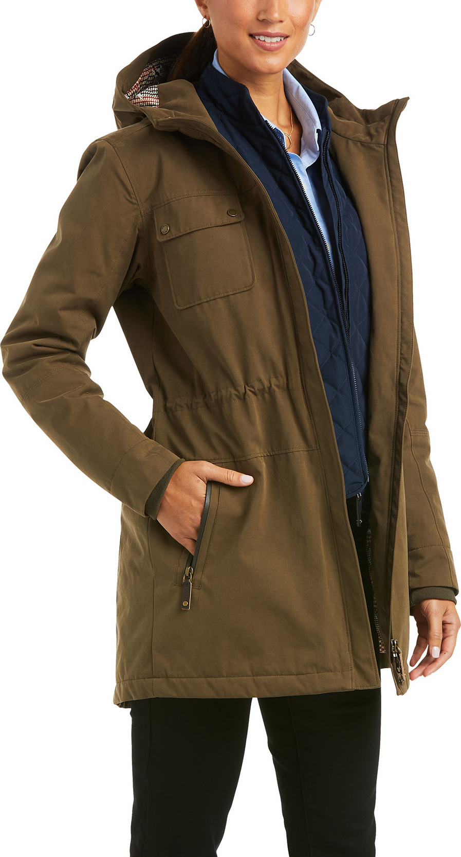 Ariat Argentium Parka Damen, Farbe:earth, Größe:XL