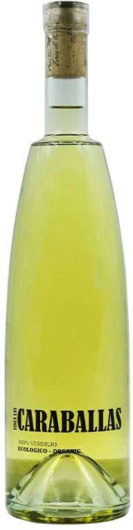 Finca las Caraballas Caraballas Verdejo Ecológico 2024 - Vino Blanco Orgánico de España 75cl 13,00%