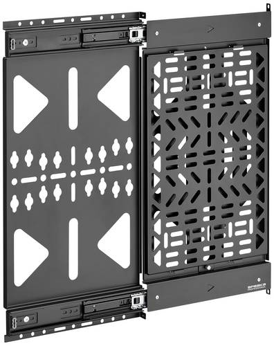 SpeaKa Professional AV Geräte-Wandhalterung in Schublade Passend für Serie (Halter): Universal Matt Schwarz