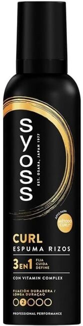 Syoss Rizosflex Mousse Espuma Caracóis 250 ml