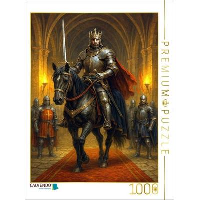 CALVENDO Puzzle König der Ritter | 1000 Teile Lege-Größe 64x48cm Foto-Puzzle für glückliche Stunden