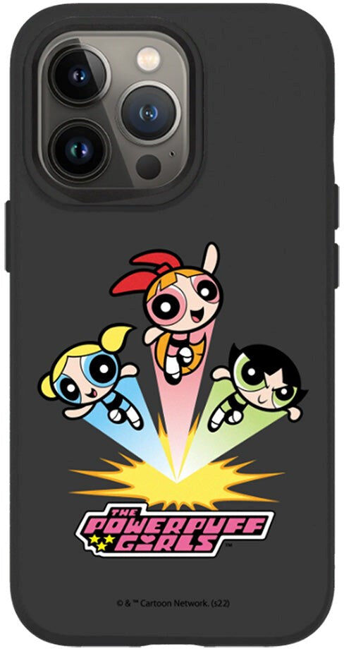 iPhone 13 Pro RhinoShield SolidSuit Håndværker Cover m. The Powerpuff Girls - Fly High