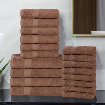 Superior Franklin Cotton Lightweight 18-Piece Assorted Towel Set
