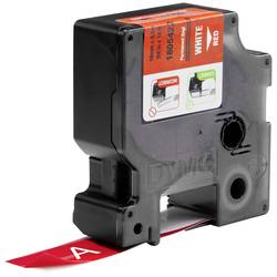 Etiketten DYMO IND RHINO 1805422 Vinyl Bandfarbe: Rot Schriftfarbe:Weiß 19 mm 5.5 m