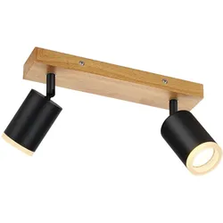 DECKENSTRAHLER Darmstadt 2-flammig 28/6/15 cm