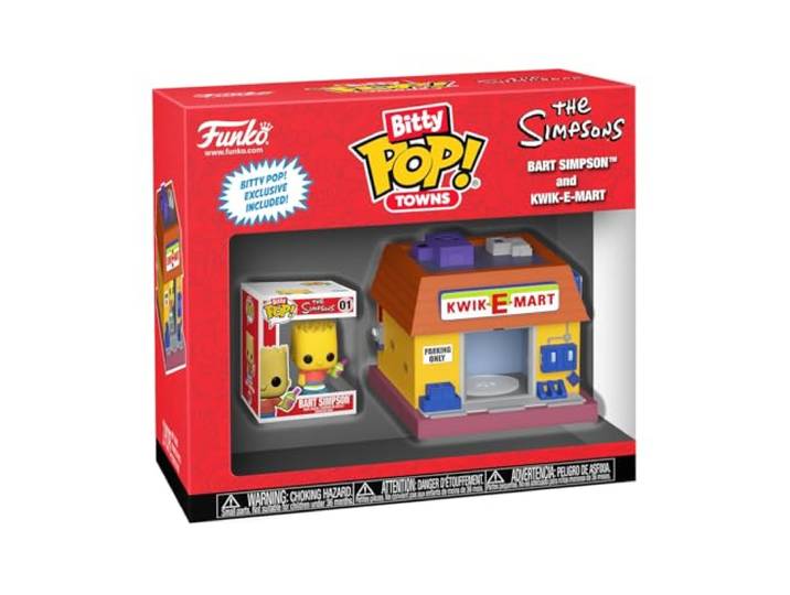 Die Simpsons Bart Simpson and Kwik-E-Mart (Bitty Pop! Towns) vinylfiguur Funko Pop! standaard
