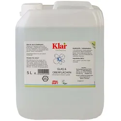 Klar - Glas & Oberflächen Reiniger Kanister