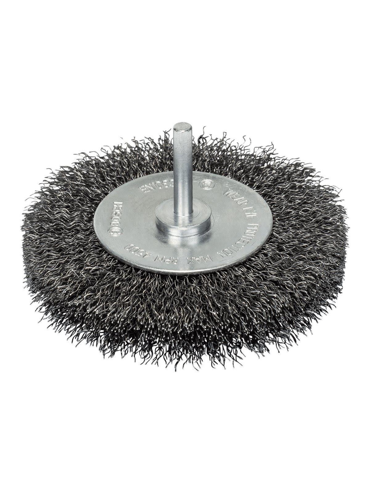 Bosch wire wheel brush - for metal