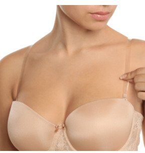 Bye Bra Jarretelles soutien-gorge transparent 15 mm