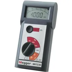Megger, Multimeter, MIT230 Kalibriert nach Werksst (CAT III 600V, Hand-Multimeter)