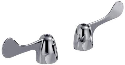 Delta HDF Metal Wrist Blade Handle Set - HDF Chrome