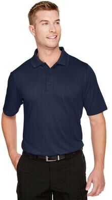 Harriton M348 Men's Advantage Snag Protection Plus Polo Shirt in Dark Navy Blue size Medium   Polyester