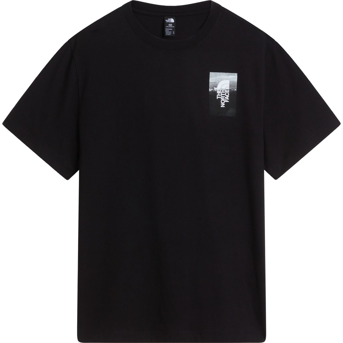 The North Face Mens Apex '75 Collage Relaxed Softshell Tee tnf black (JK3) L NF0A8H5KJK3-L