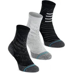 Herren, Sportsocken, Skarpety biegowe Stance Run Crew St 3 Pack - multi (35 - 37), Mehrfarbig