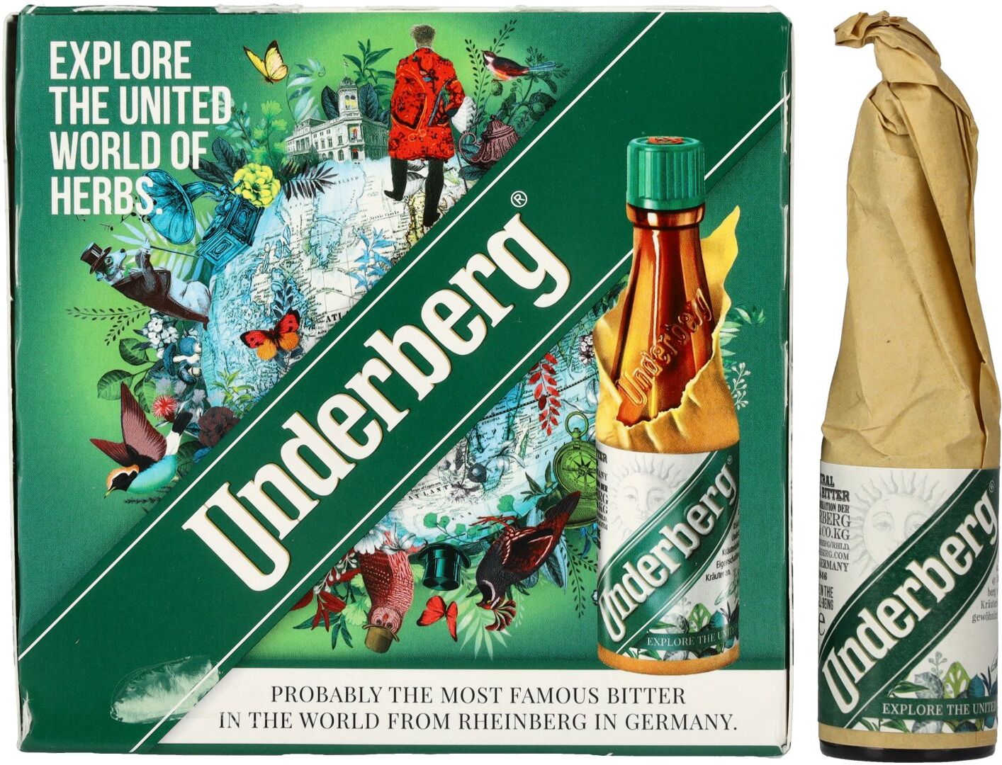 Underberg Natural Herbal Digestif 44% Vol. 12x0,02l