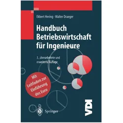 Handbuch Betriebswirtschaft für Ingenieure, Fachbücher von Ekbert Hering