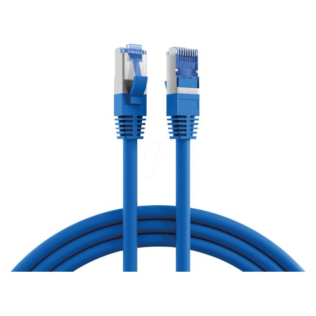 EFB Elektronik Netzwerkkabel (S/FTP, CAT6a, 1 m) (K5525FBL.1)
