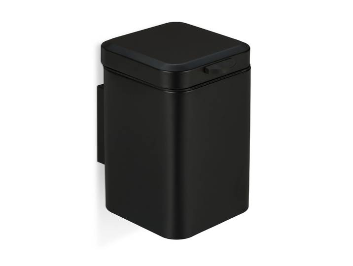 Kosmetikeimer Wandmontage 3 Liter Schwarz