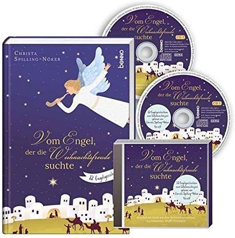 Christa Spilling-Nöker - Vom Engel, der die Weihnachtsfreude suchte: 12 Engelgeschichten mit 2 CDs - Preis vom 10.10.2026 11:48:34 h