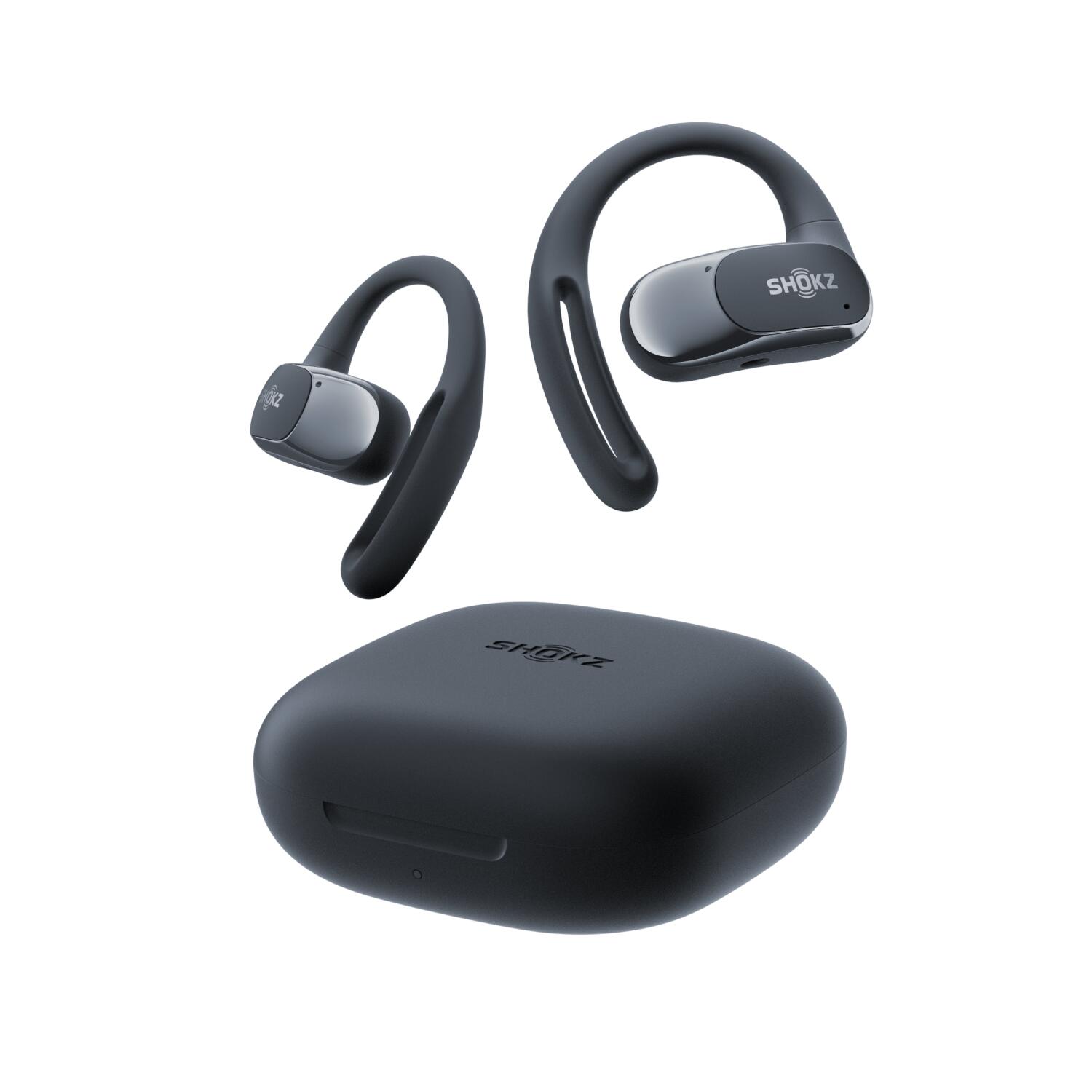SHOKZ OpenFit Air True Wireless-Kopfhörer mit Mikrofon - schwarz T511-ST-BK