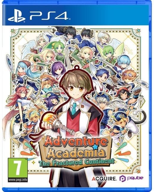 PQUBE LIMITED PlayStation 4 Adventure Academia: The Fractured Continent Strategy RPG (Disc) Action Game