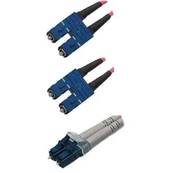 Telegärtner LWL Patchkabel 2m G50/125 St: 2x T-SC Dupl/LC-Du