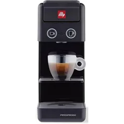 Illy Y3.3, Kapselmaschine, Schwarz
